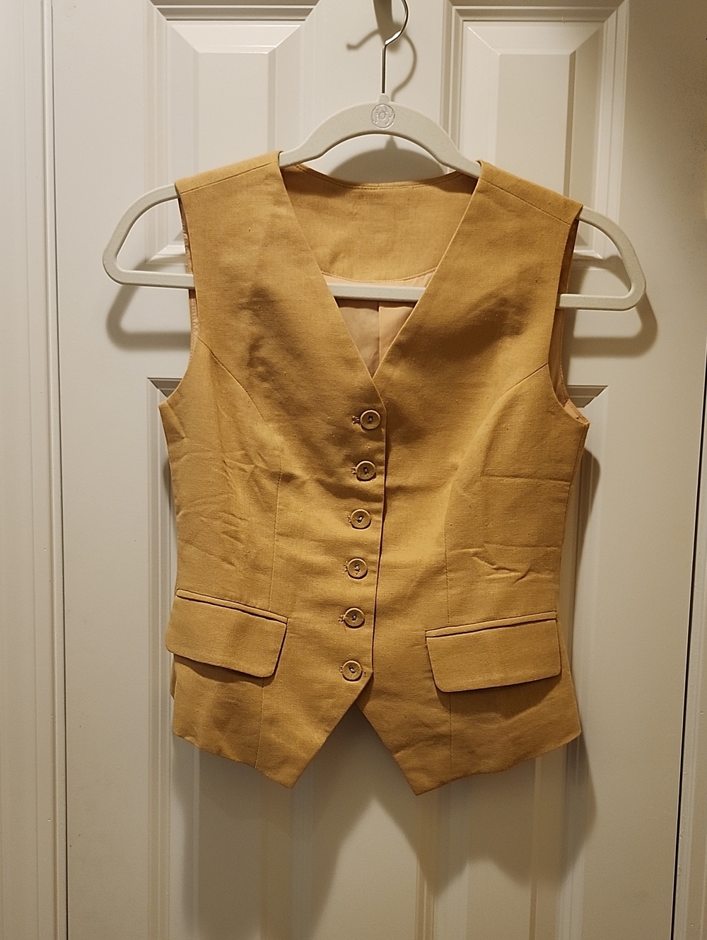 100% Oeko-Tex Certified Linen Vest From Etsy